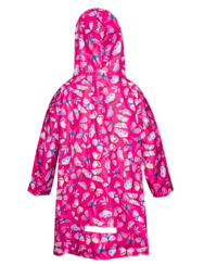 Весел детски дъждобран Розови пеперуди