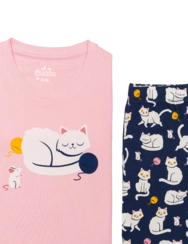 Veselé detské pyžamo Hravé mačiatko
