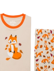Veselé detské pyžamo Jesenná líška
