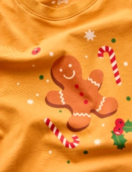 Veselé detské pyžamo Medovníčky a sladkosti