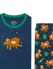 Весела детска пижама Сънлив ленивец