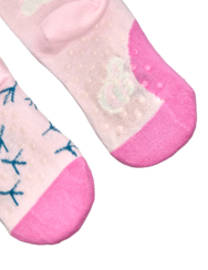 Неплъзгащ се детски чорапогащник Еднорог с шал