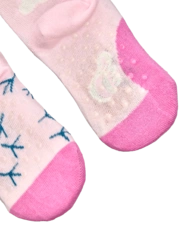 Protiskluzové dětské punčošky Jednorožec se šálou