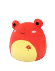 SQUISHMALLOWS Červená pralesnička – Obu, 20 cm