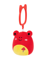 SQUISHMALLOWS Kulcstartó Nyílméregbéka – Obu, 9 cm