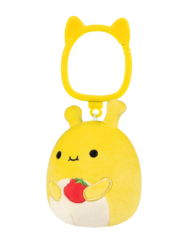 SQUISHMALLOWS Kulcstartó Banáncsiga – Zarina, 9 cm
