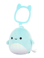SQUISHMALLOWS Kulcstartó – Shah, a bálna, 9 cm