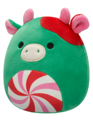 Squishmallows Ruben la mucca verde con pancia turbinosa, 20 cm