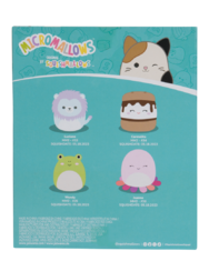 Confezione da 4 Squishmallows Micromallows – Wendy, Jeanne, Carmelita, Lucia