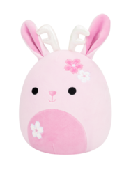SQUISHMALLOWS Akiyo, a rózsaszín szarvasnyúl, 20 cm