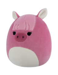 Squishmallows Veronika il pony Shetland rosa con frangia, 20 cm