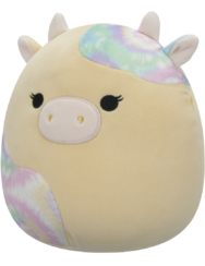 SQUISHMALLOWS Rina, a sárga tehénke, 20 cm