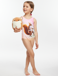 Girls' Swimsuit Dedoles Squirrel