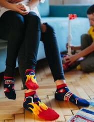 Kids' Ankle Socks Firefighter