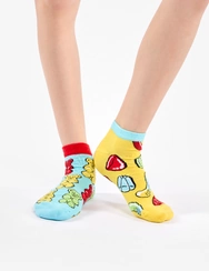 Veselé detské členkové ponožky Gumení medvedíci