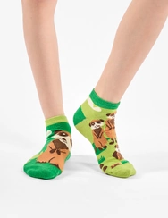 Veselé dětské kotníkové ponožky Surikaty