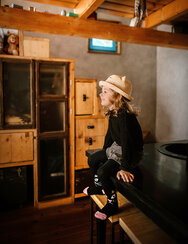 Kids' Warm Socks Cat's Gaze