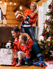 Kids' Warm Socks Playful Panda