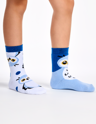 Calzini caldi Buonumore per bambini Civetta delle nevi