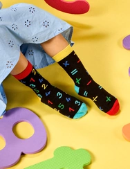 Chaussettes rigolotes pour enfants Nombres