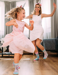 Calzini Buonumore per bambini Unicorno arcobaleno