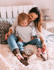 Chaussettes rigolotes pour enfants Hérisson Chaussettes rigolotes pour enfants Hérisson