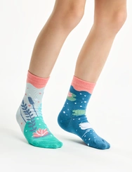 Veselé dětské ponožky Labutě