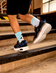 Vidám gyerekzokni Boldog pingvin