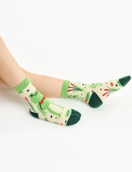 Veselé dětské ponožky Žabka