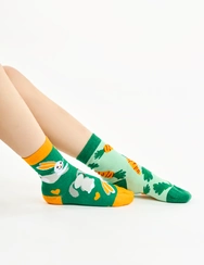 Veselé detské ponožky Zajac a mrkva