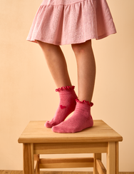 Cutecore lány zokni Piros szív