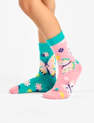 Chaussettes rigolotes pour enfants Papillons doux Chaussettes rigolotes pour enfants Papillons doux