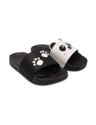 Veselé dětské pantofle Tlapky pandy