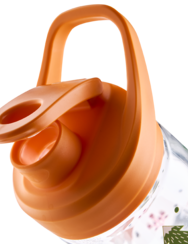 Весела бутилка за вода Червена лисица, 470 ml