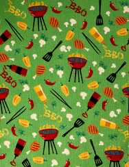 Confezione di 3 canovacci da cucina Buonumore Stagione del barbecue