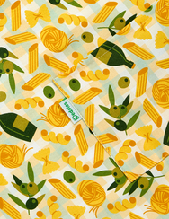 Grembiule da cucina Buonumore Cena italiana