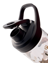 Veselá nápojová láhev Šedá kočka 700 ml