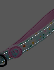 Кучешки нашийник Сърца и Маргаритки