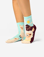 Calzini Buonumore a metà polpaccio Alpaca