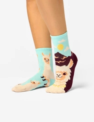 Veselé lýtkové ponožky Alpaka