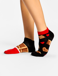 Vidám bokazokni Csokoládészerelem