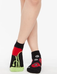 Veselé členkové ponožky Divé maky