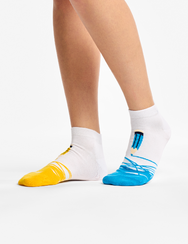 Весели къси чорапи Цветни моливи