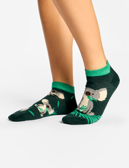 Весели къси чорапи Коала и листа