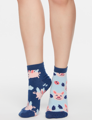 Весели къси чорапи Летящи прасенца
