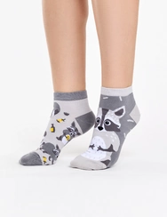 Veselé členkové ponožky Medvedík čistotný