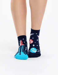 Veselé členkové ponožky Planéty