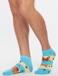 Весели къси чорапи Кучета и райета