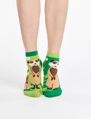 Veselé kotníkové ponožky Surikaty
