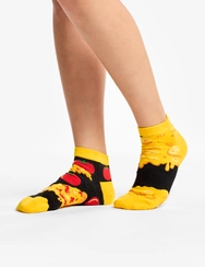 Veselé členkové ponožky Syrová pizza